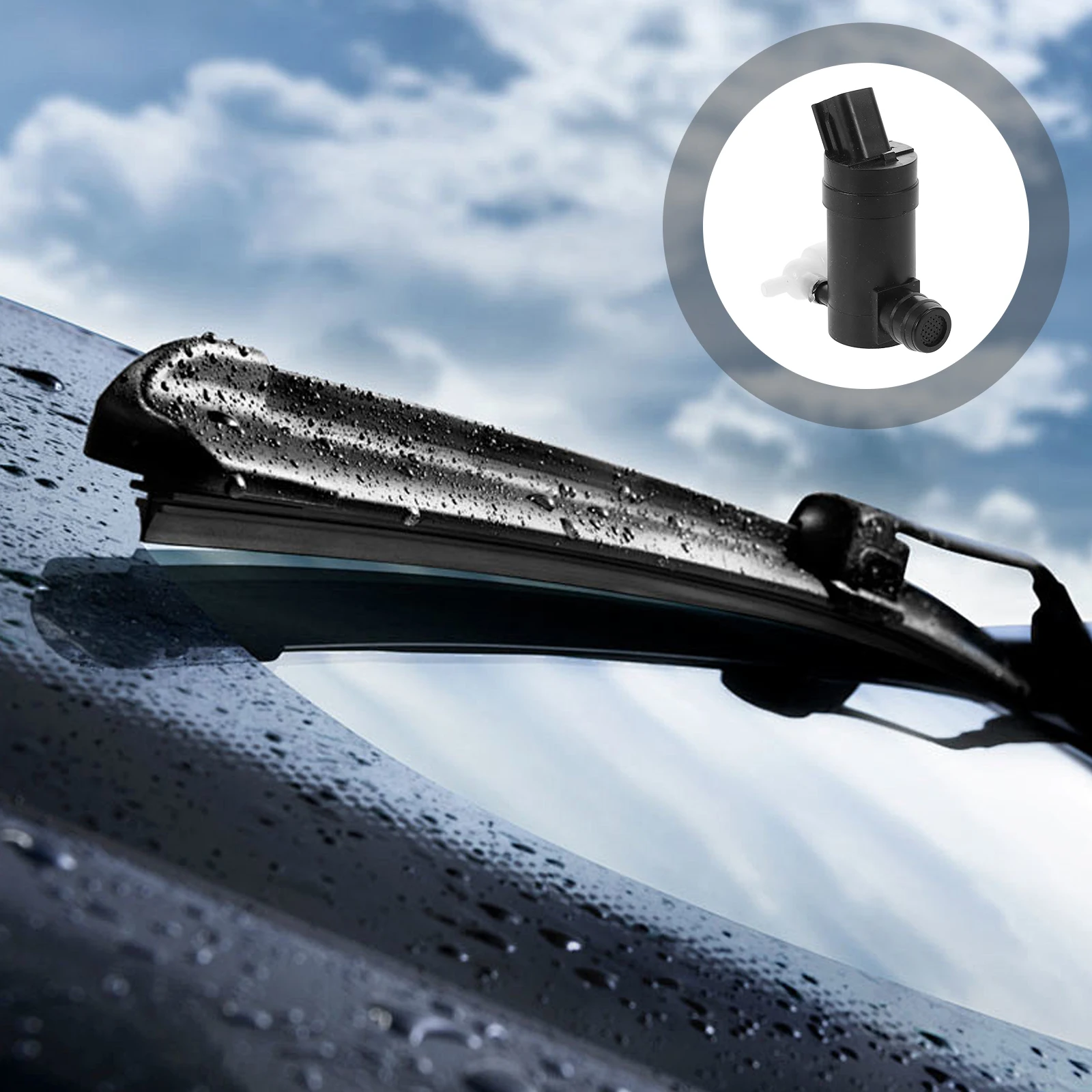 

High-Efficiency Windshield Washer Pump Durable Construction Quiet Operation Powerful Motor Replacement Parts For Cars Suvs