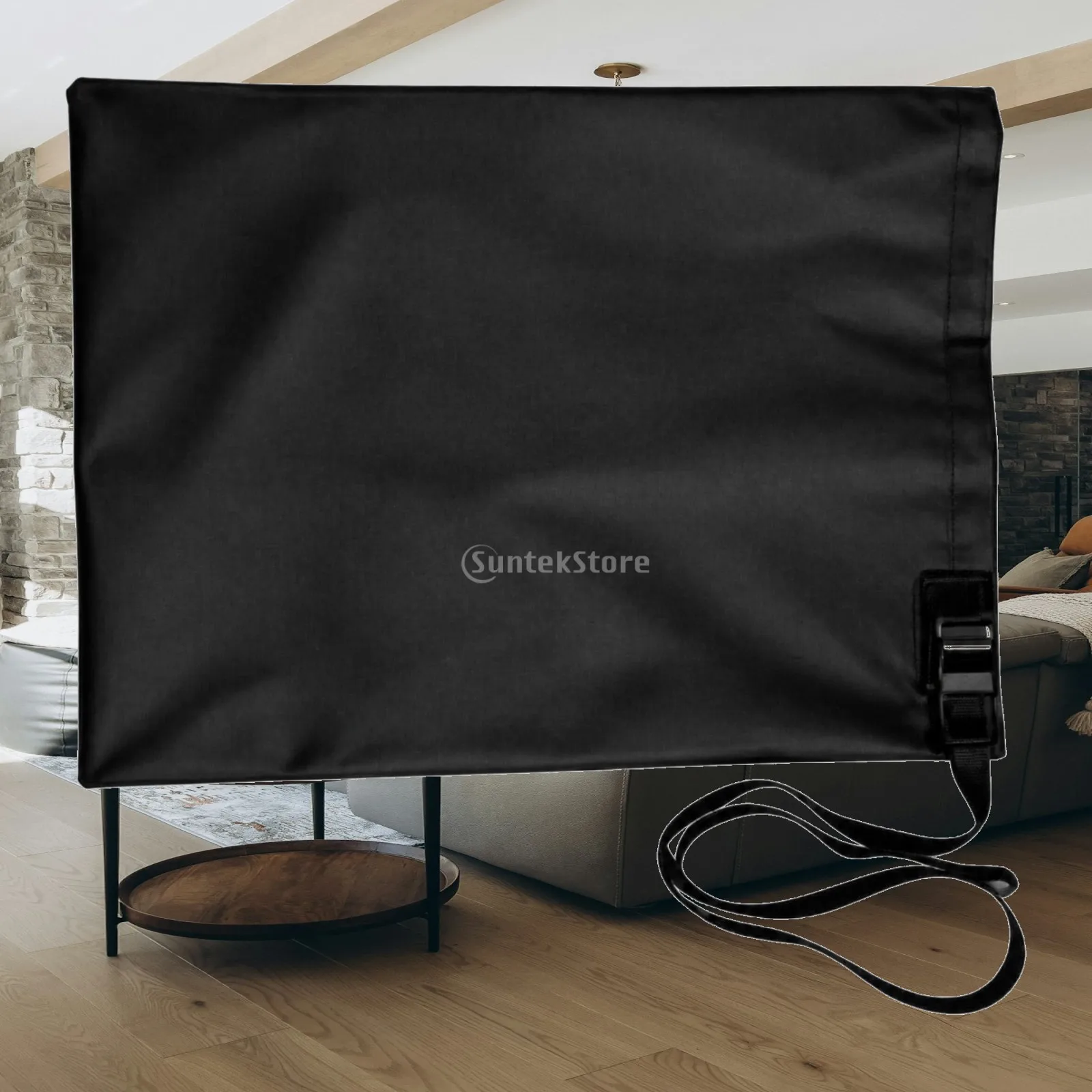 Fit Most Standard Trailer Tongues Cover 28x15 Inch Oxford Cloth Black with Reinforced Edges for Road Dust and Moisture Shield