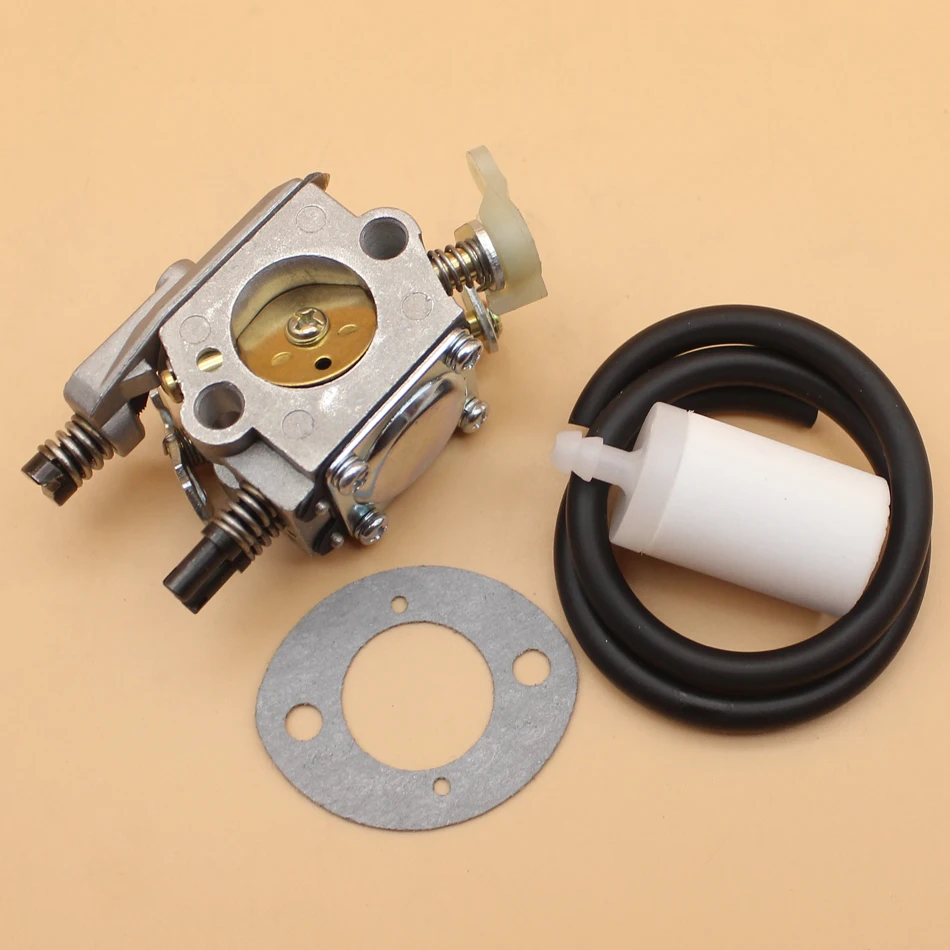 Carburetor & Fuel Line Filter For Husqvarna 50 51 55 Chainsaw Carburetor 503281504 # Walbro WT-170-1 Carby