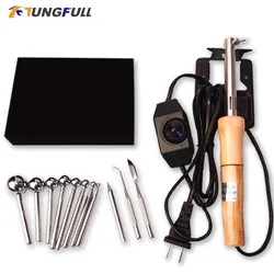 Fabric Flowers Ironing Machine Kit 18 Heads 13 Heads 8 Heads Soldering Iron Fabric Flower Making Tool Pyrographic Device