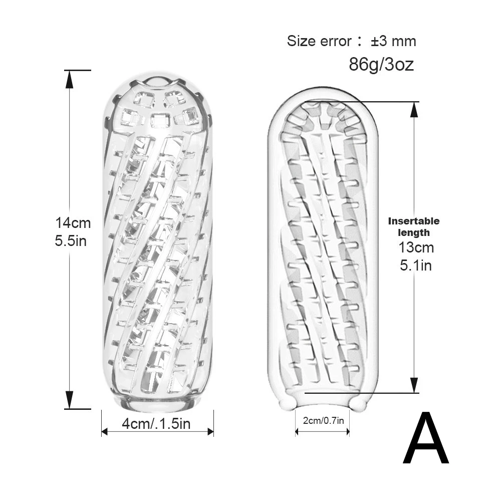 Transparent Silicone Masturbation Cup for Men Pussy Pocket Soft Blowjob Toys Orgasm Male Masturbator Oral Sex Toys for Adult xxx