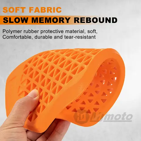 CE-certifierade motorcykeljeans med knäskydd, höftskydd, grenskydd, byxinlägg, skyddande innerutrustning, motorcykelbyxor 8 best sales komine knäskydd - №8