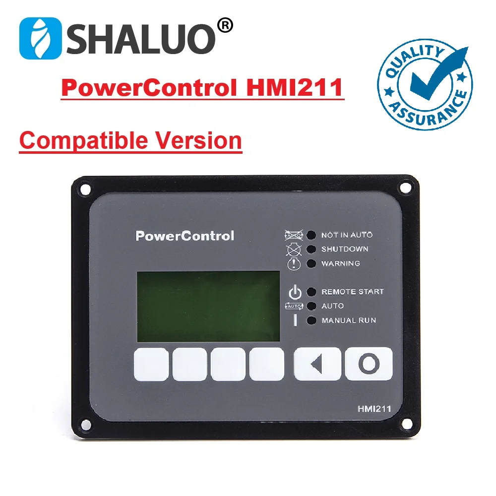 Compatible Version HMI211 Generator Control Panel Repalce Of Part NO. 300-6014 Cumms PwoerCommand Controller Generator Parts
