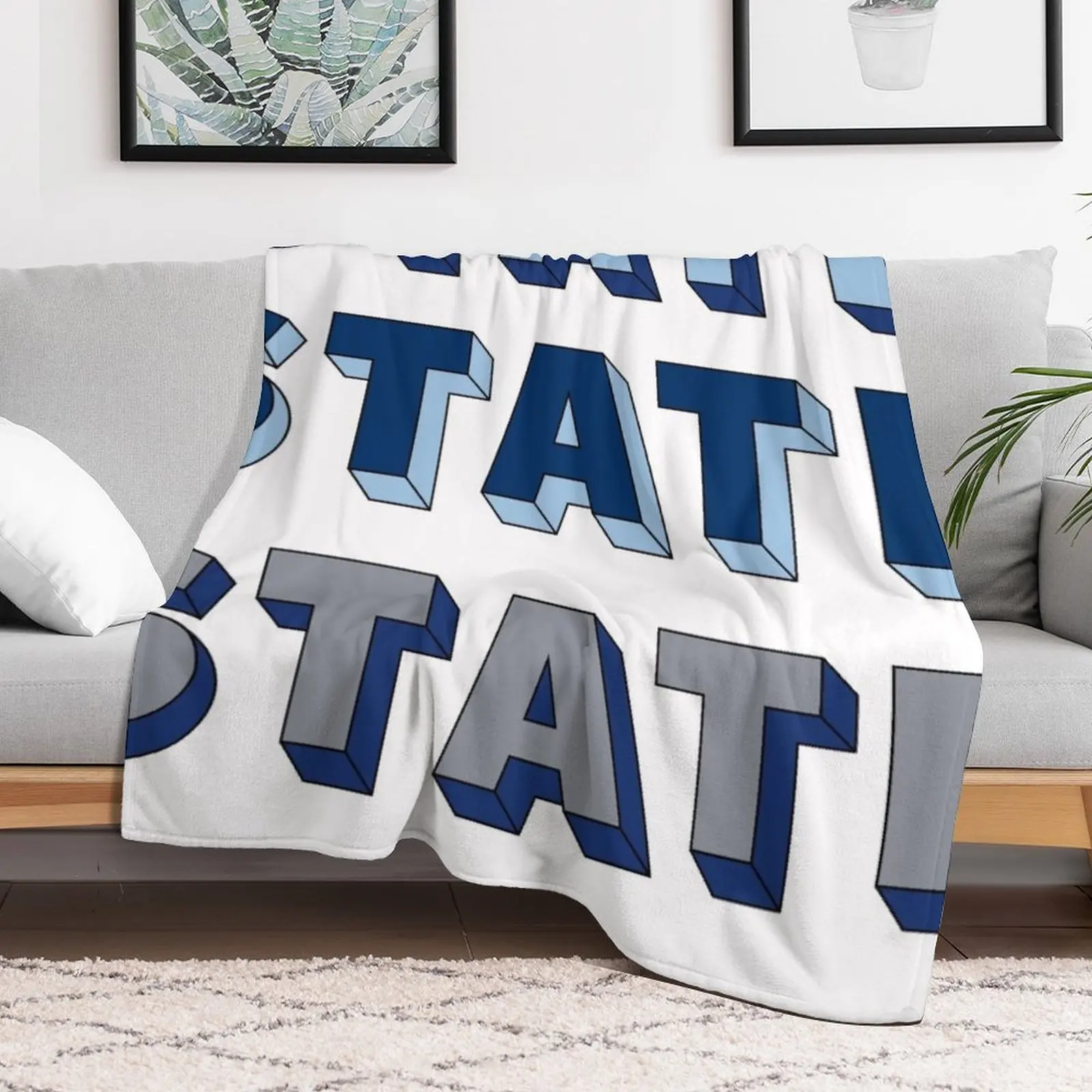 Belle couverture lestée,