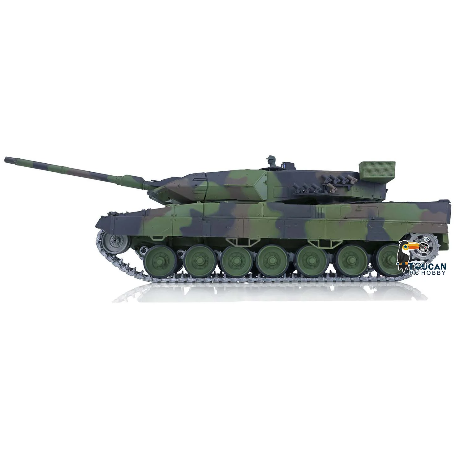 

Henglong 1/16 7.0 Metal Ver German Leopard 2A6 RTR RC Tank 3889 Upgraded Remote Control Model for Hobbyist