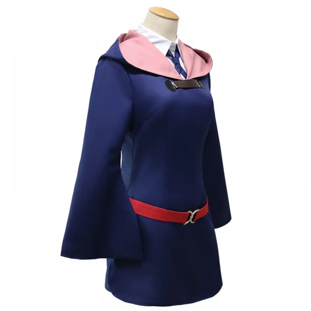 4 Kinds Miccostumes Women Costume Magical Girl Cosplay Navy Blue Tight Long Dress Mini Skirt Belt Daily Outfits for Halloween