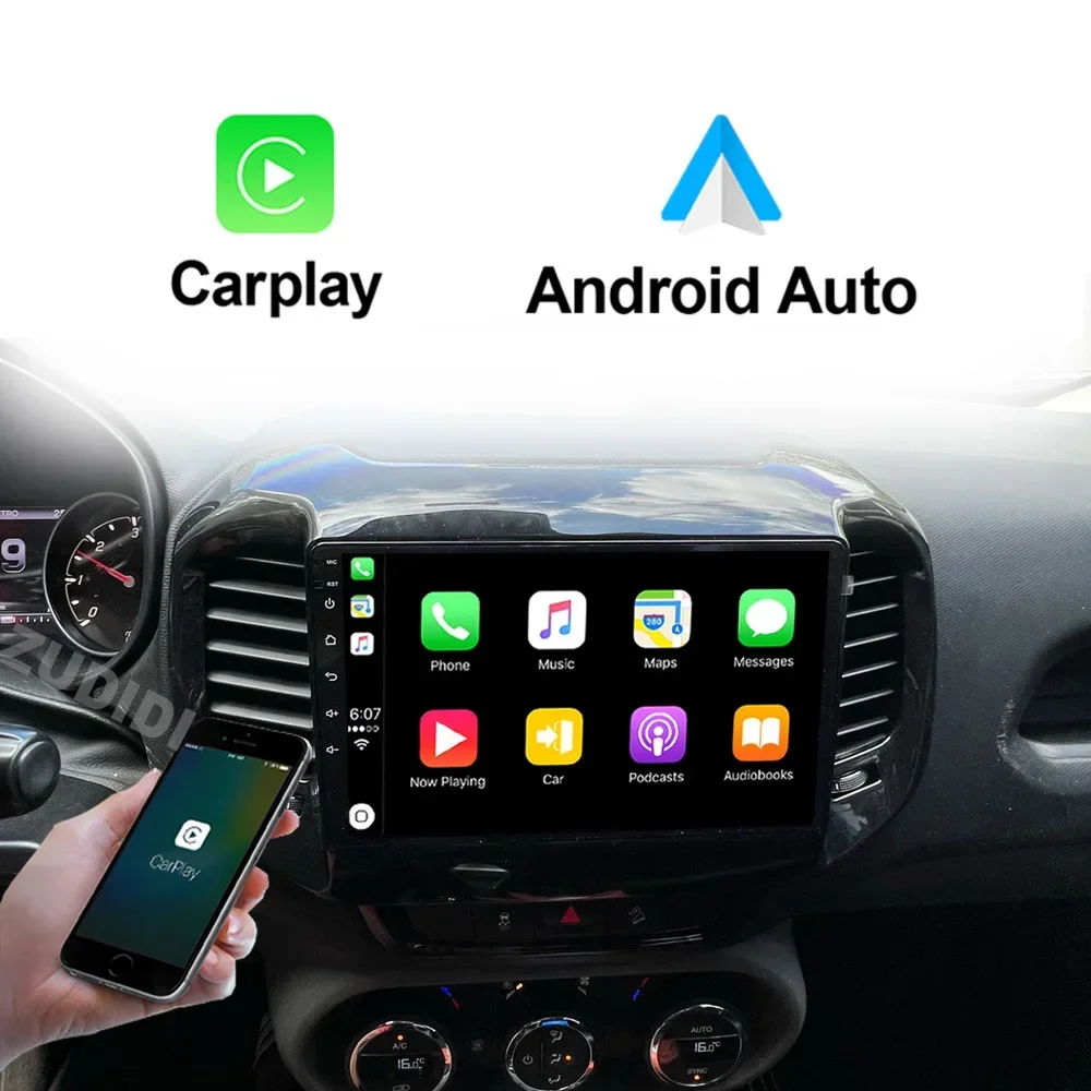 Android 13カーラジオ,マルチメディアビデオ,DVDプレーヤー,GPSナビゲーション,CarPlay,2 DINなし,フィアットトロ2017-2021用