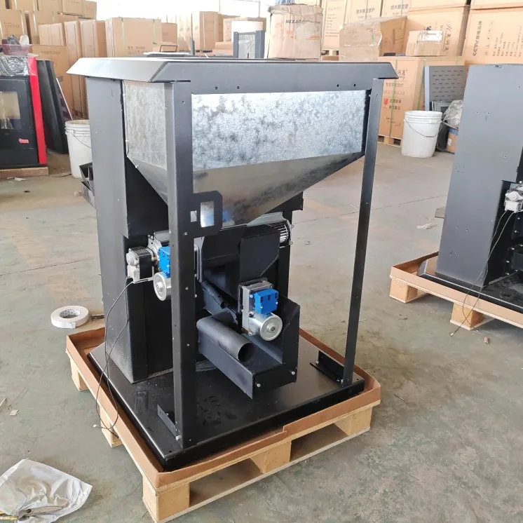High efficiency pellet fireplace automatic feeding wood stove With Radiators Cheap hydro for sale