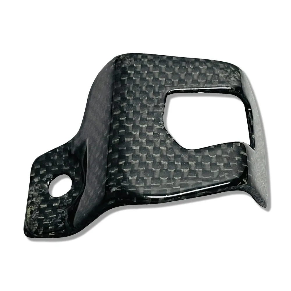 For Triumph Street Triple 765 R RS 2017-2014 Carbon fiber oil pot protective cover decorative cover motorcycle modification part