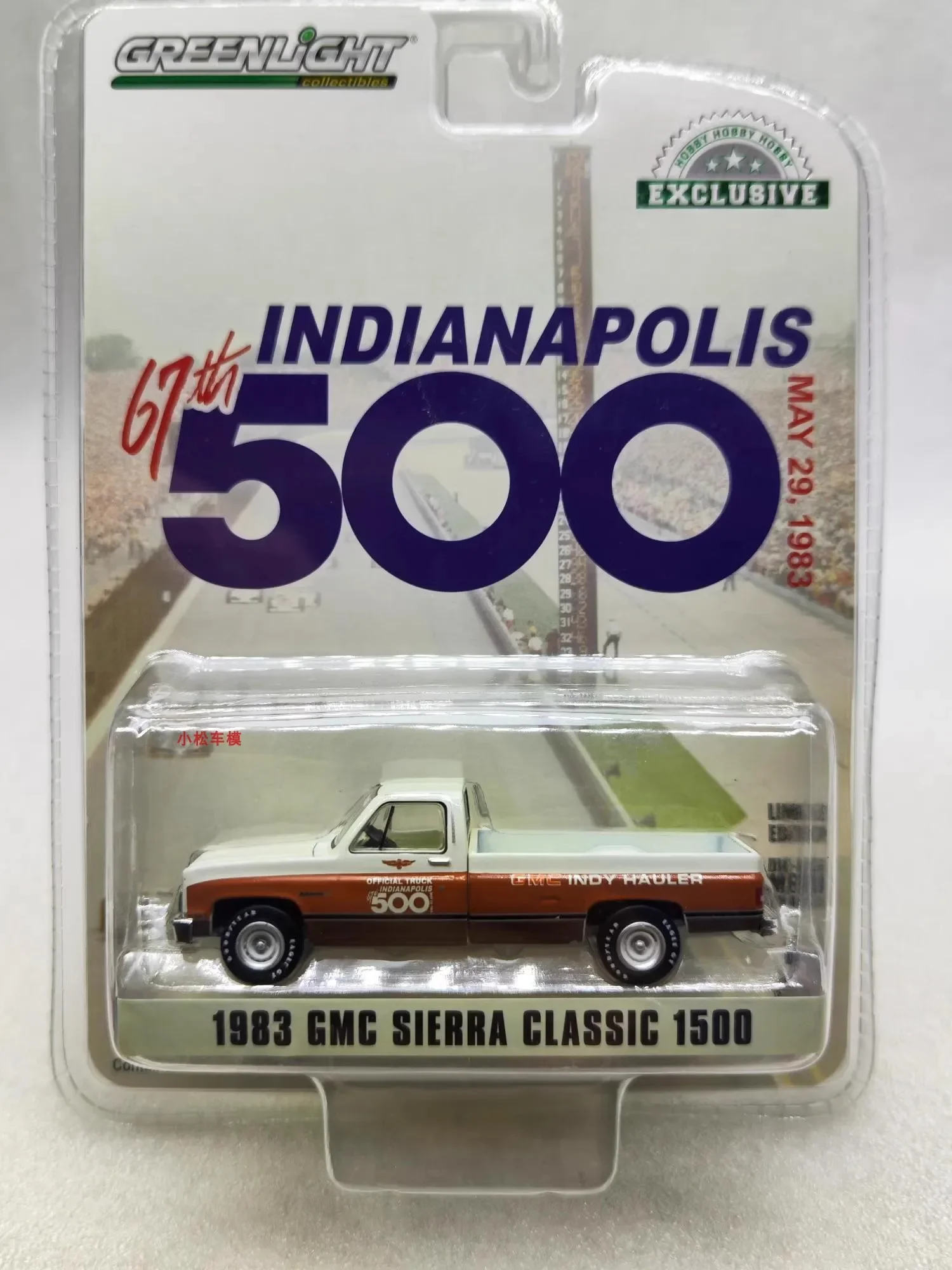 

1:64 1983 GMC Sierra Classic 1500, литая под давлением модель автомобиля из металлического сплава, игрушки для коллекции подарков