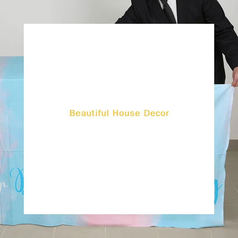 

Новая скатерть для определения пола ребенка - прямоугольная пластиковая скатерть розового и синего цветов, для украшения на вечеринку в честь рождения ребенка, крещения, дня рождения.