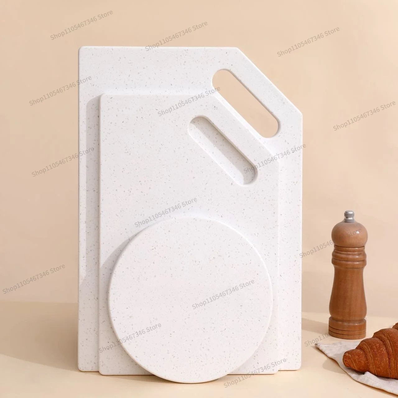 For Marble Slab Cutting Board Cutting Board Four-piece Set Antibacterial and Mildew-proof High Value