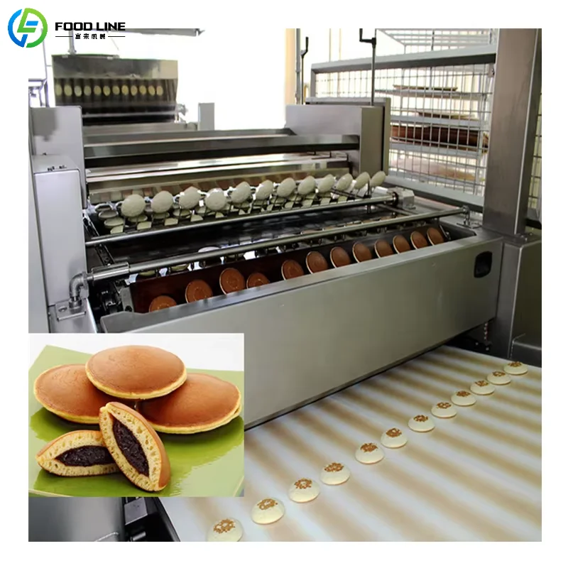 

Customized Commercial Automatic Dorayaki Pancake Making Machine Adjustable Speed Dorayaki Pancake Production Line
