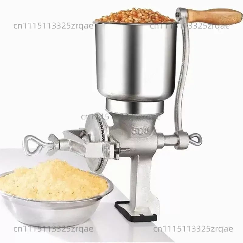 Manual Grinder Small Cast Iron Household Medicinal Materials Hand Grinder Corn Grains Walnut Grinding