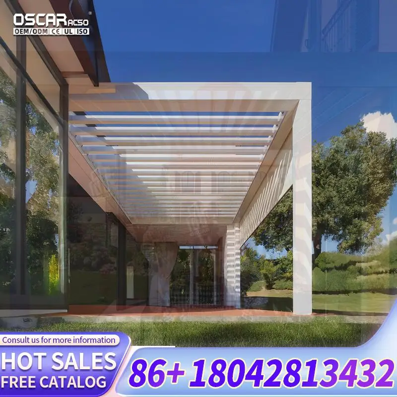 Modern Square Tube Aluminum Profile for Pergola pergola