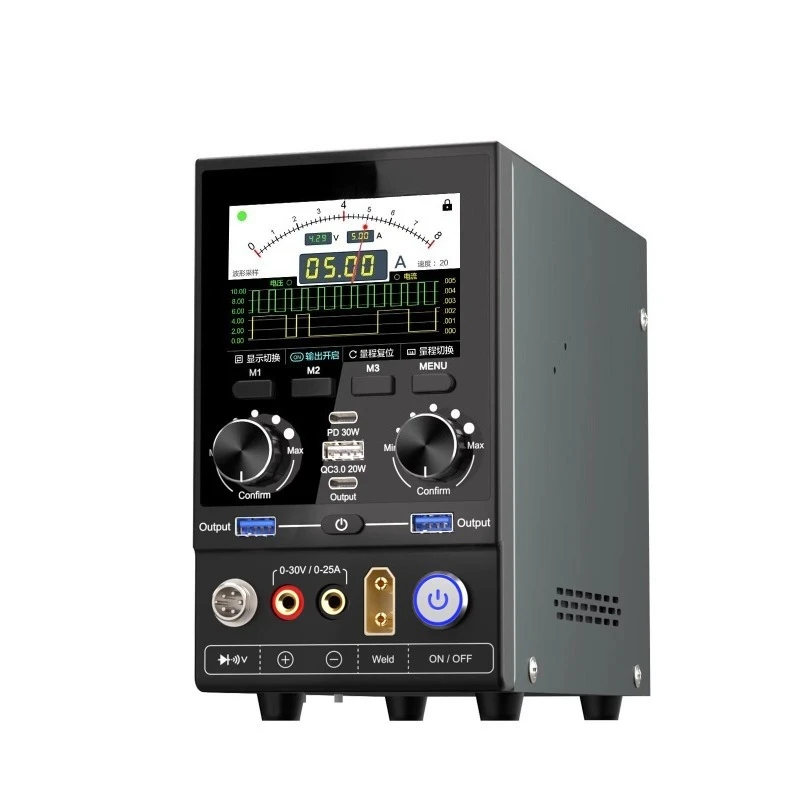 P30S Multifunctional Digital Power Supply Hot Air Rework Station Soldering Iron All In One Phone Repair Platform