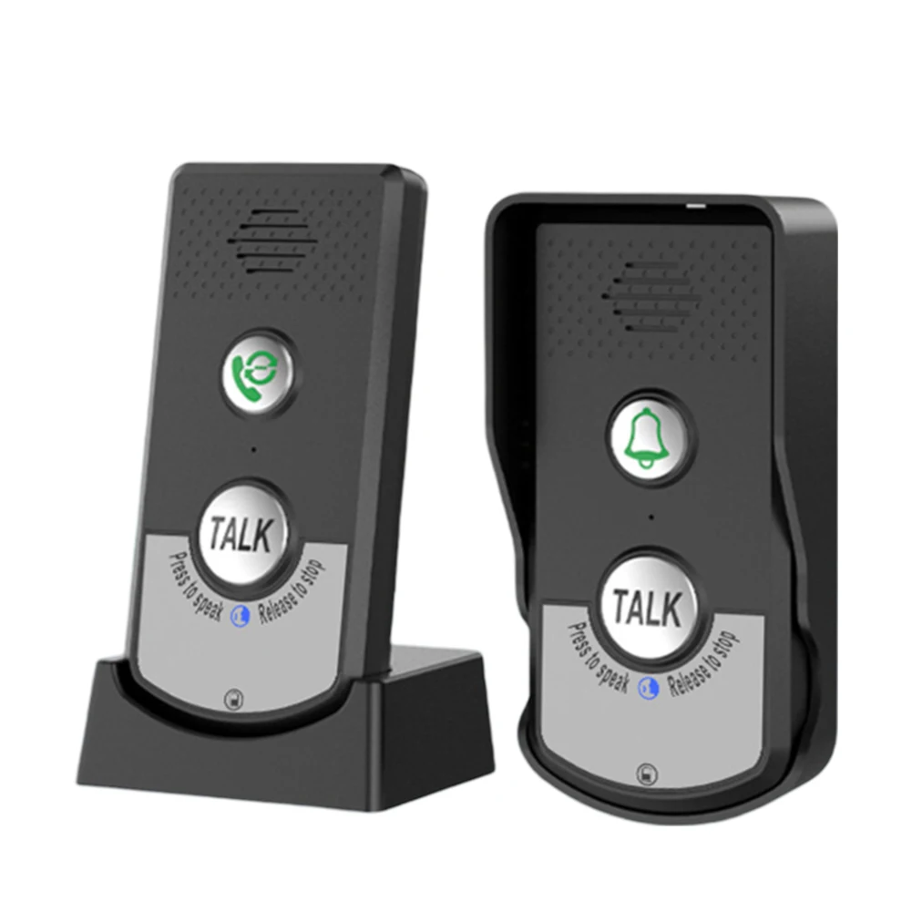 

Long Range Doorbell 1000m Doorbell Built-in 2k MAh Battery Easy Installation High Quality Two-way Communication