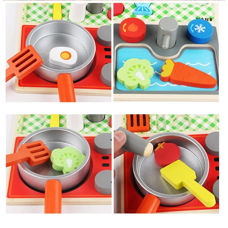 Bambini Giochi di finzione Casa Giocattolo Casa per bambini Giocattoli da cucina Frutta Set di giocattoli Ragazzi e ragazze Cucina simulata Educazione precoce