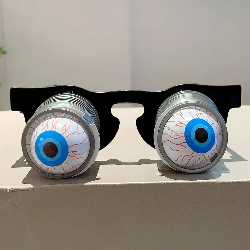 مخيف المنبثقة خارج عيون نظارات عيون متدلية نظارات الربيع حفلة تنكرية هالوين زي مضحك لعبة المزحة نظارات صور الدعائم #5