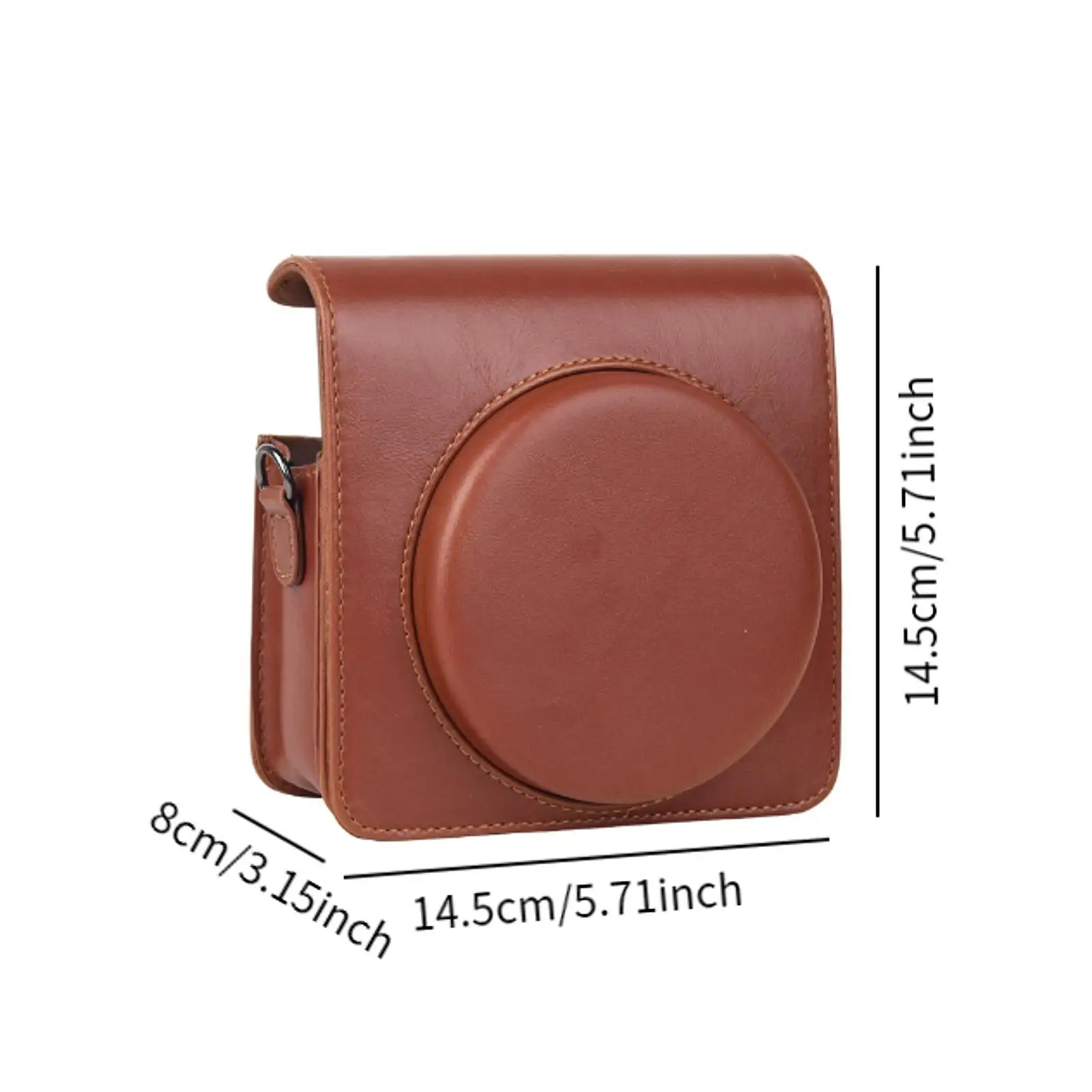 Protective Case for Instax Square sq6 Travel Use Scratch Resistant Lightweight with Adjustable Strap Fashion Instant Camera Case