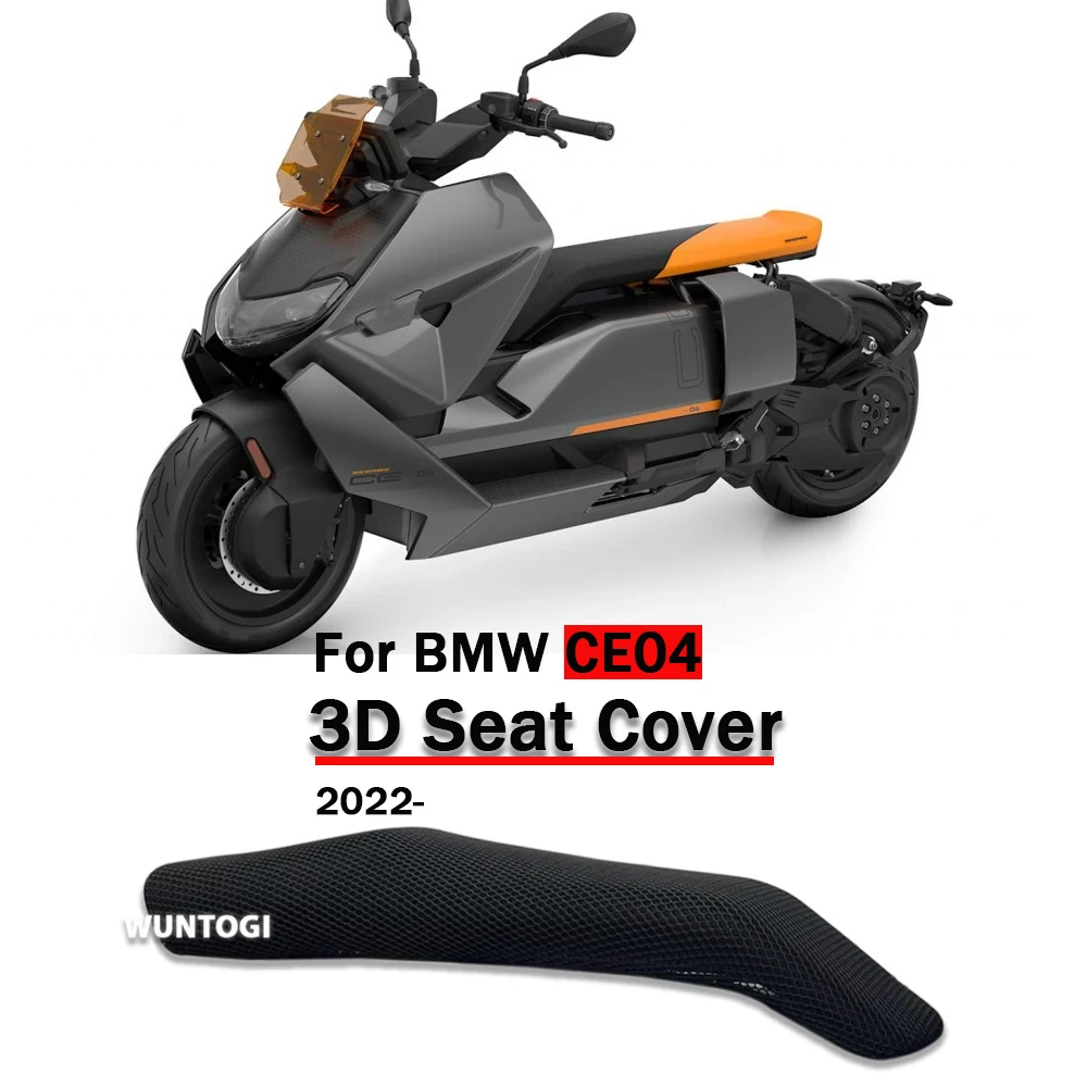 

For BMW CE04 2022- Accessories 3D Honeycomb Mesh Seat Cushion Seat Covers CE 04 Motorcycle Heat Insulation Seat Protect Cushion