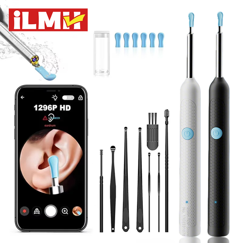 Visual Ear Wax Cleaner with Camera Safe Earwax Removal Endoscope with 5M Camera Luminous Otoscope Ear Cleaning Tools Ear Care - View 1 Visual Ear Wax Cleaner with Camera Safe Earwax Removal Endoscope with 5M Camera Luminous Otoscope Ear Cleaning Tools Ear Care - View 1
