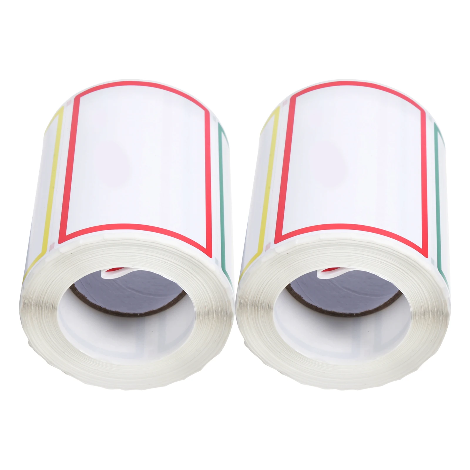 

2 Rolls Name Stickers Decorative Sticky Tags Classroom Self Adhesive Labels Blank Label Stickers Student Notes Gift Tags Folder