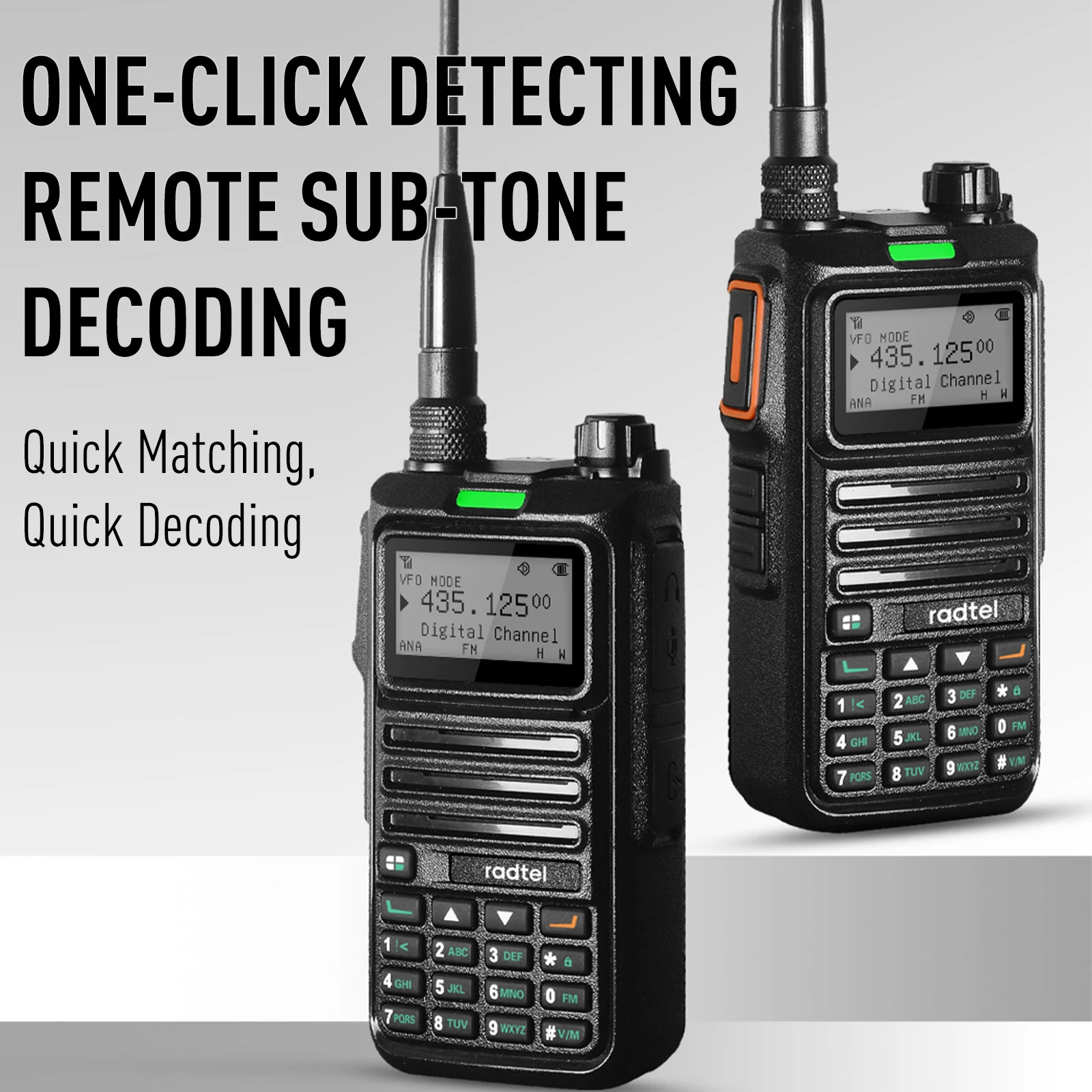 Radtel RT-4D DMR Radio Walkie Talkie digitale Dual Mode Radio analogica bidirezionale Dual Time Slot Ham Radio 1024 canali