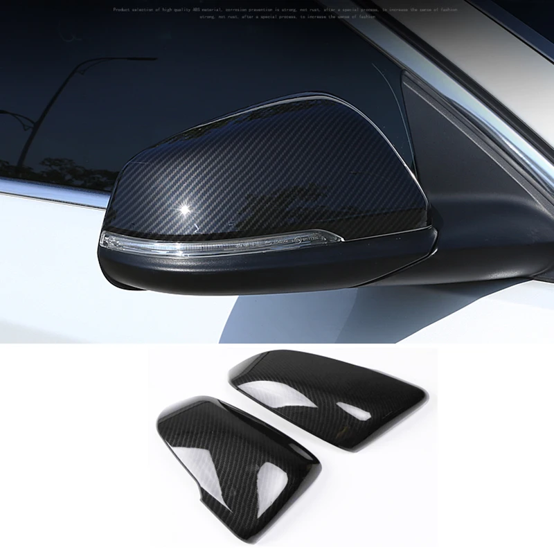 Garnitures de couverture de rétroviseur de voiture en fibre de carbone, kit pour BMW Série 2, F45, F46, bronchX2, F48, F39, 2015, 2016, 2017, 2018, 2019, 2020, 2021, 2022, 2023