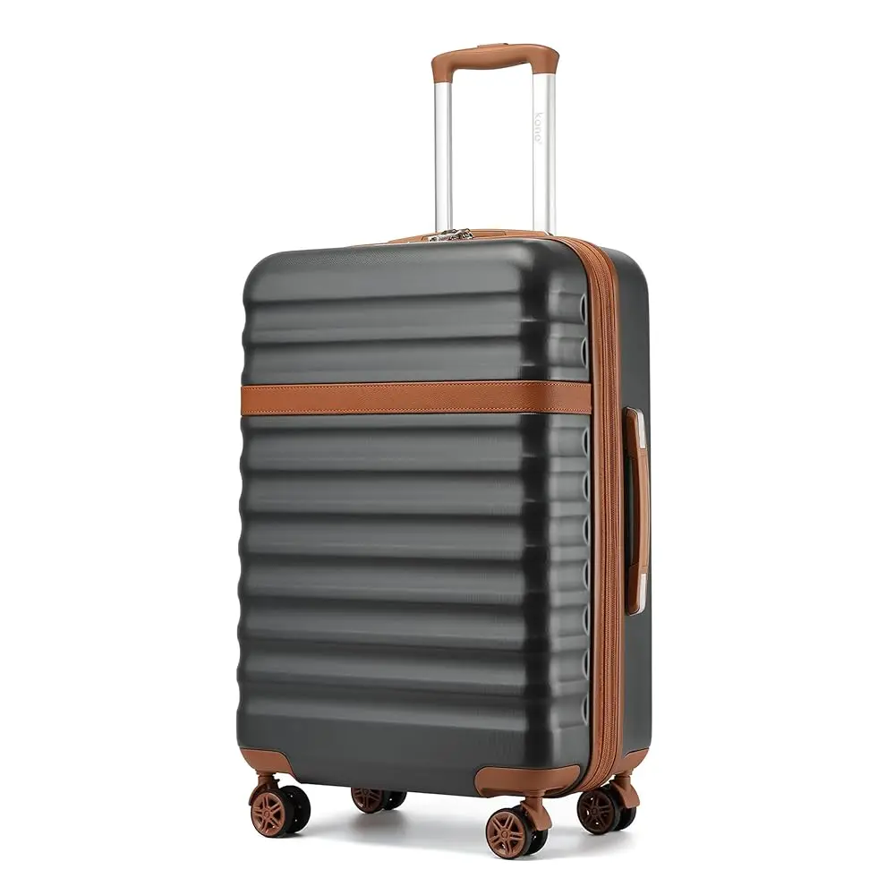 KONO ABS + PC harde koffer met 4 wielen, TSA slot trolley handbagage/koffer (55/65/75cm)