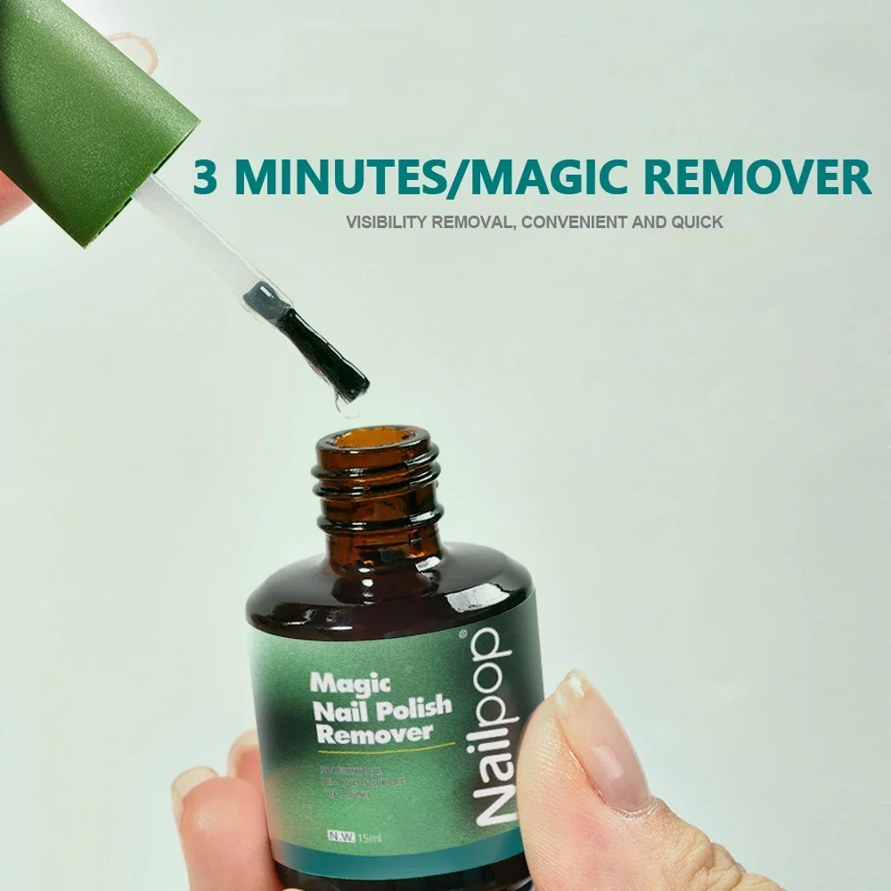 Nailpop Magic Remover Инструмент для снятия гель-лака с ногтей Clean Fast Remover в пределах 3-5 MINS УФ-гель-лак Magic Burst Инструмент для снятия