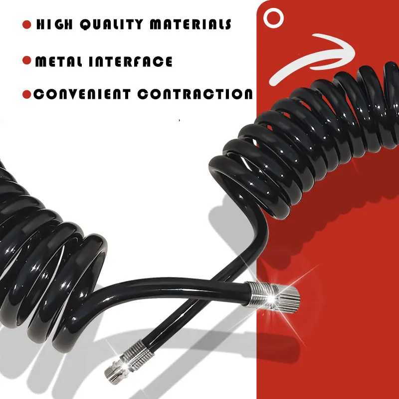 Imagem -02 - Airbrush Mangueira com Acessórios Construção Resistente Tubo Acessórios Fácil de Anexar para Compressor de ar Spray Pen Kits 8