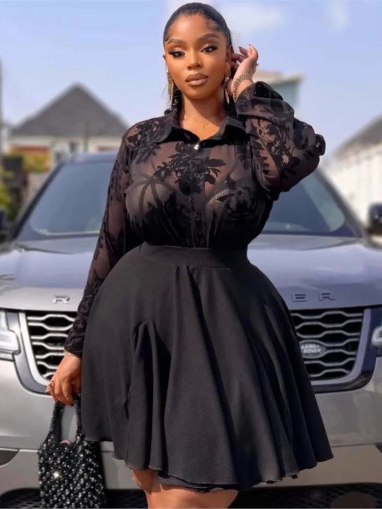 

2 Piece Women Sets Dashiki African New Arrival Spring Summer Matching Sets Two Pieces Sets Top And Skirt Suits Outfits Clothing