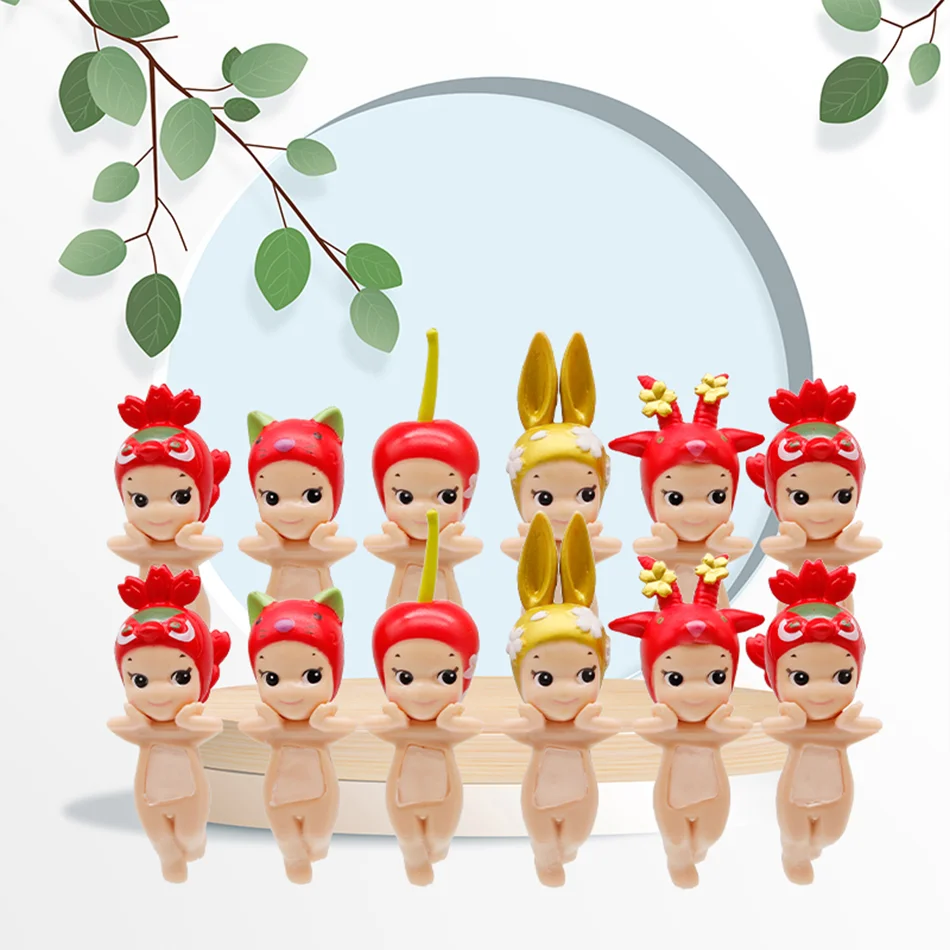 Christmas Papa Blind Box 12Pcs Advent Calendar Blind Box Cartoon Xmas Figurines Xmas Countdown Surprise Box Holiday Decor