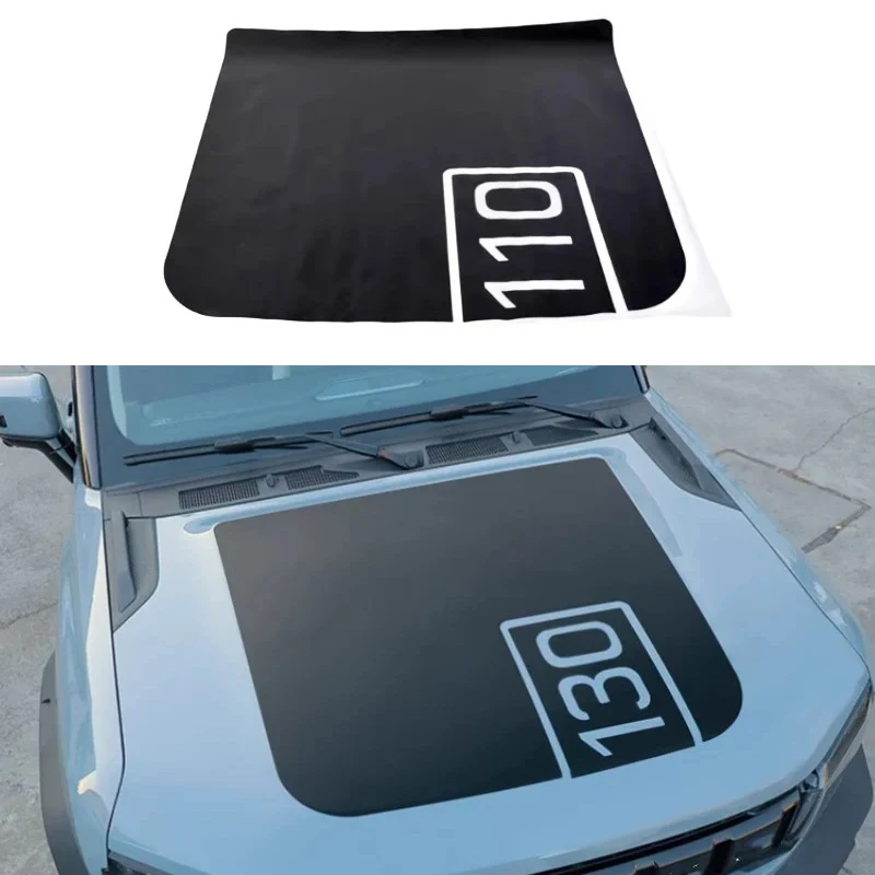 

Car Hood Personalized Decorative Stickers For Chery JETOUR Traveler T2 2023 Modified Hood Stickers Exterior Trim Parts