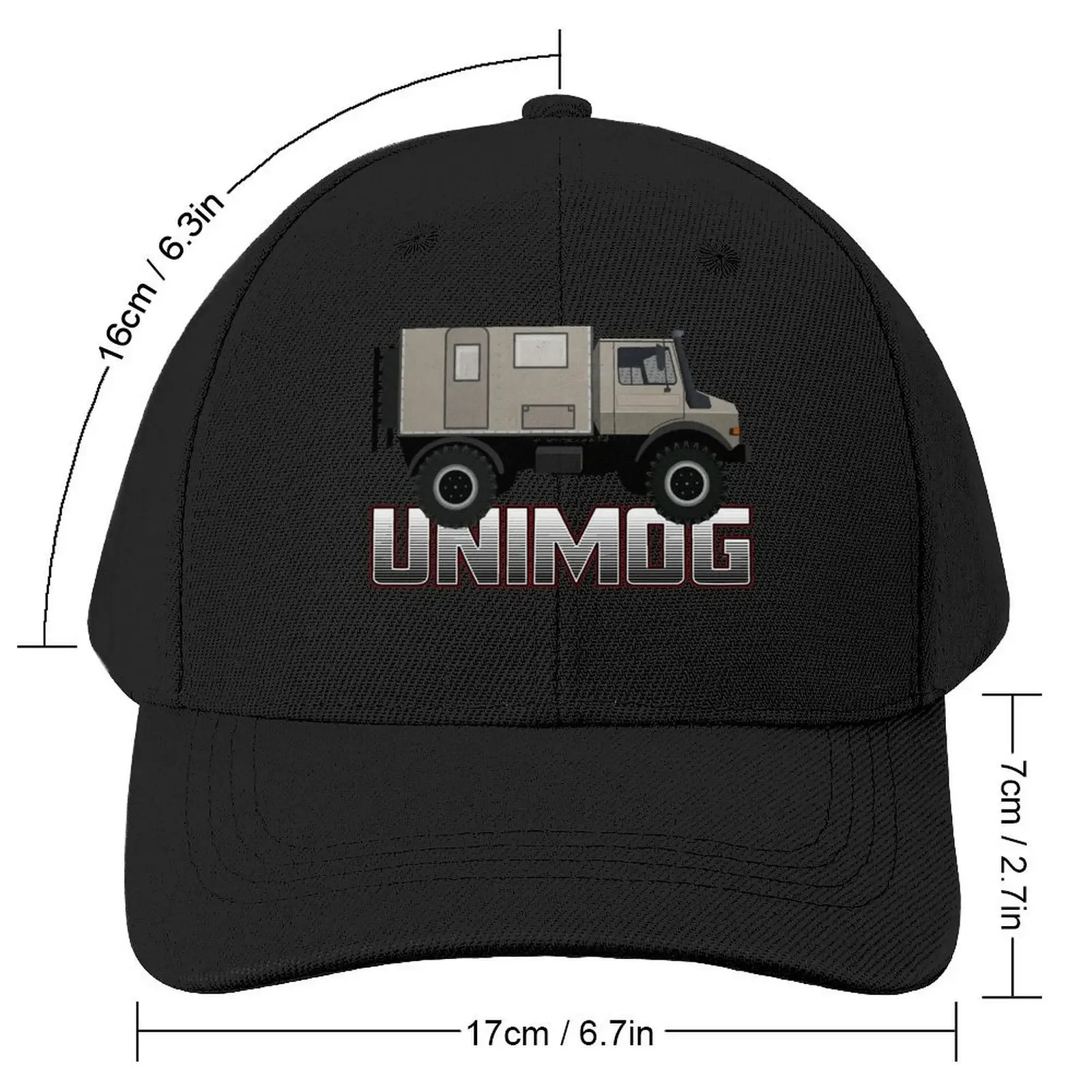 UNIMOG overlander Baseball Cap fashionable Thermal Visor Sunscreen Women's Beach Men's