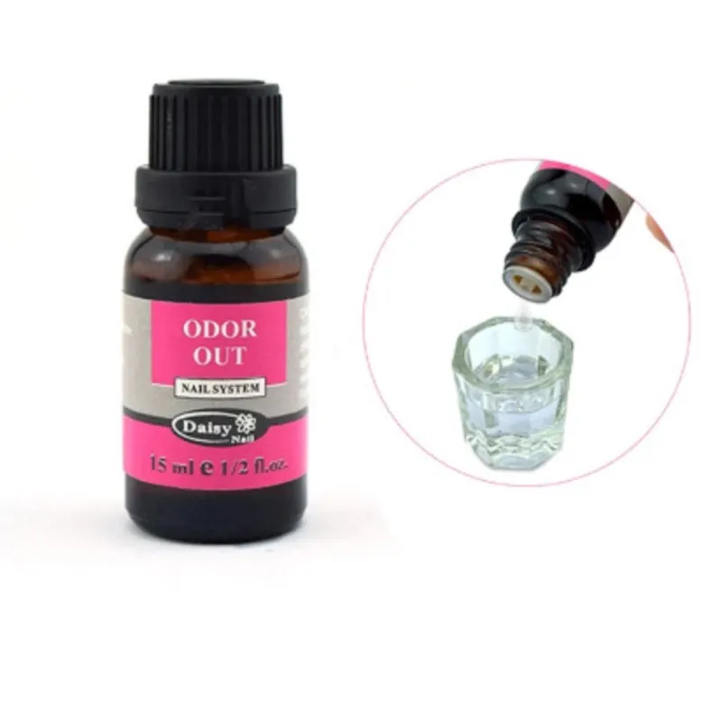 

1Bottle Acrylic Liquid ODOR OUT Odor Nail Essential Oils 15ml 1/2fl.oz Fragrance Odorizer Odor Removal for Nail Art Odor Reducer