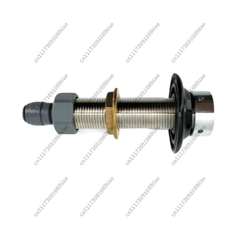 KegLand Nukatap 100mm Long Shank Suits Beer Tap Brewing Faucet 304 Stainless (Duotight  8mm (5/16) X 5/8Inch Female)