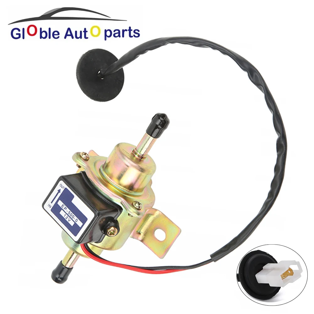 12V Universal Low Pressure 3-5 psi Petrol or Diesel Electric Fuel Pump For Kubota Yanmar Cub Cadet EP500-0 EP-500-0 FP7901-017