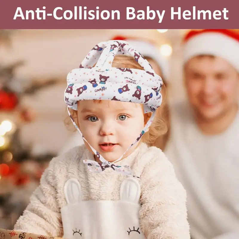 Baby Anti-collision Protective Hat Baby Safety Helmet Head Security Soft Comfortable Head Protection Toddler Caps for indoor