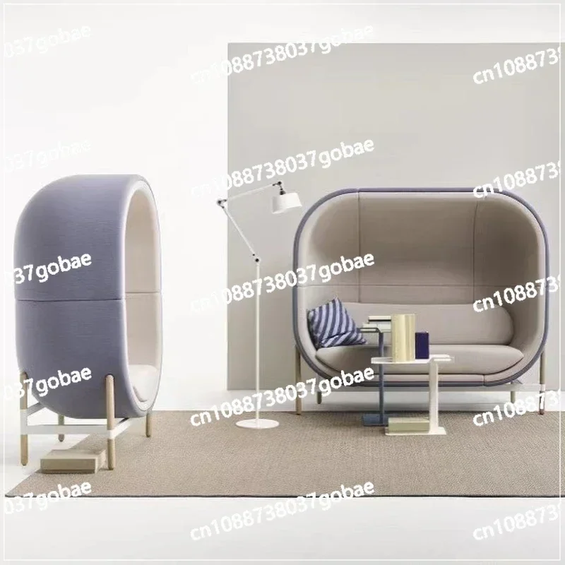 Modern Minimalist and Creative Instagram Capsule Chair Design, Sofa Chair, Personalized Eggshell Chair, Light Luxury Egg Chair