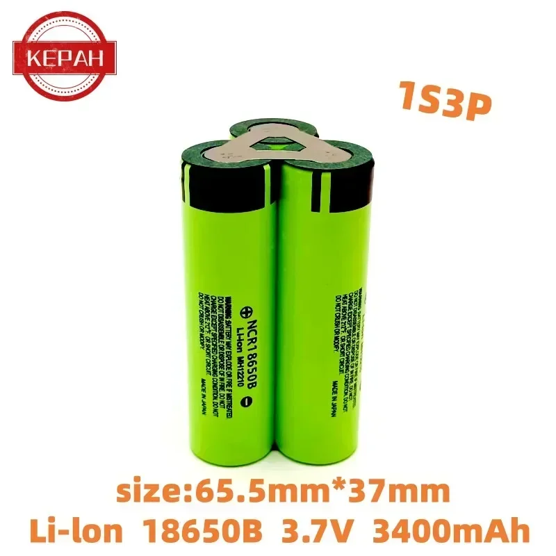 Wkrętak elektryczny akumulator Li-lon, wiertarka elektryczna 1 s3p 3 s2p 4 s1p 5 s1p 6 s1p 3400mAh ~ 6800mAh, 18650B, 3.7V ~ 25.2V