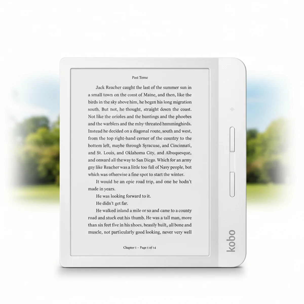 KOBO Libra H2O N873, Lector Electrónico de 7 Pulgadas, 300PPI, IPX8, Pantalla E-Ink Carta HD, ComfortLight PRO, Kindle, Libro Electrónico