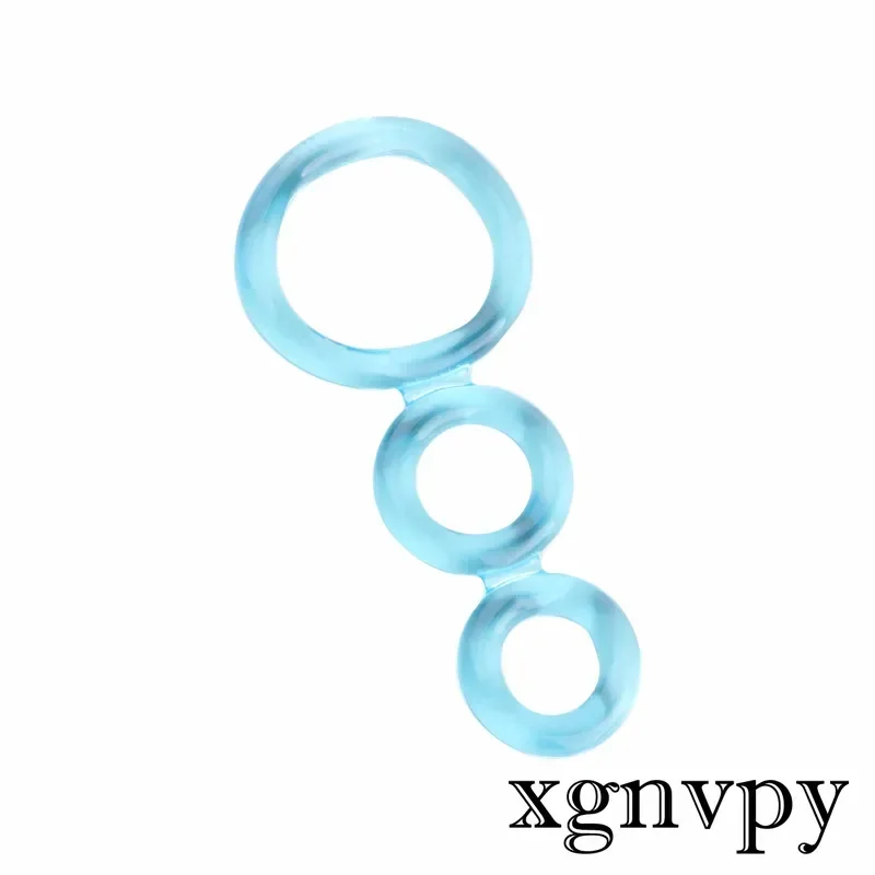 Xgnvpy-Anel de Tempo Três em Linha Masculina, Anel de Casal, Anel Masculino, Conjunto de Anel Pênis, Brinquedos Sexuais, Adicionar Mais Produtos Divertidos, Novo