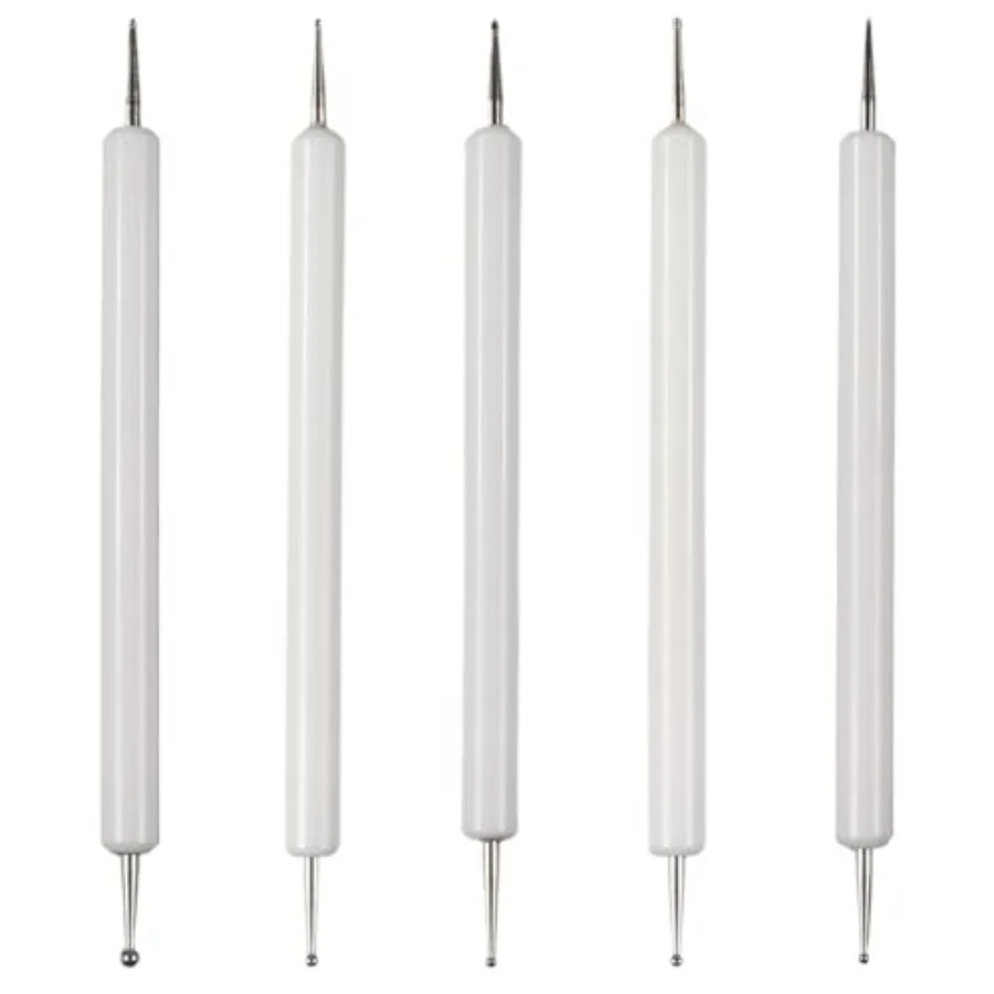 

5-in- Eossing Stylus t, 5 Sizes Double Ended Tracing and Dotting Tools Carbon Pr, Mandala Rock Painting, Py Clay, Craft Eossin