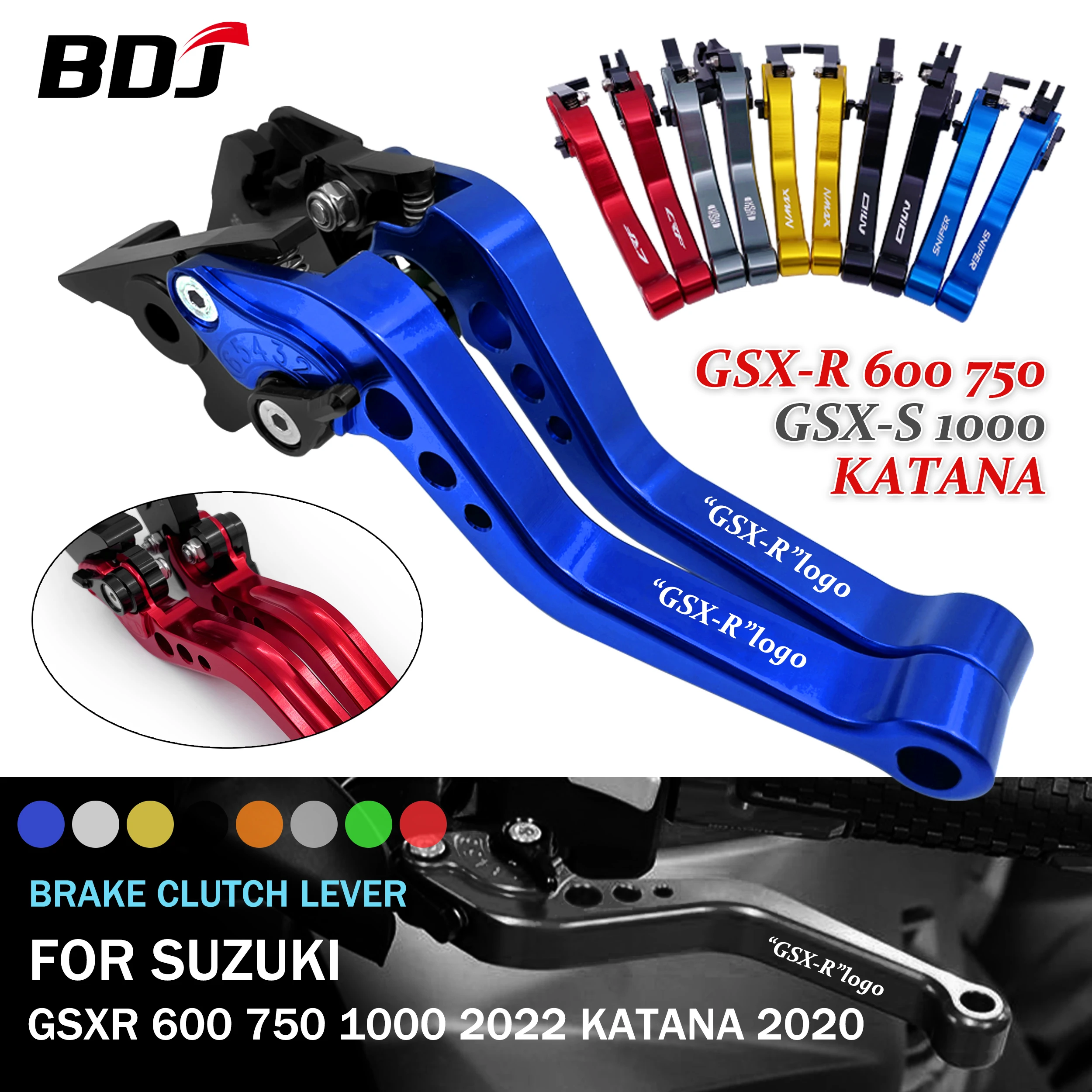 BDJ KATANA GSXR600 2022 Brake Clutch Lever Motorcycle Lever Clutch Lever Brake Lever For Suzuki GSXR 750 GSXR1000 GSX-S1000 F