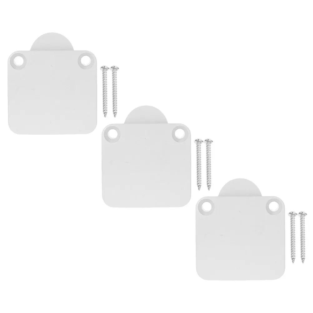 

3pcs Cabinet Light Switch White Automatic On Off Door Wardrobe Closet Lamp Pantry Kitchen Drawer Switch for Lights Electrical