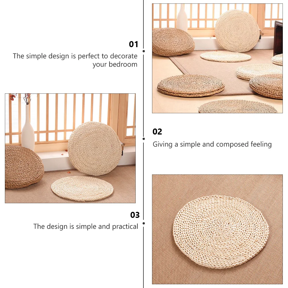 

Woven Floor Mat Premium Material Handy Long Time Use Good Workmanship Home Office Bedroom Living Room Decoration