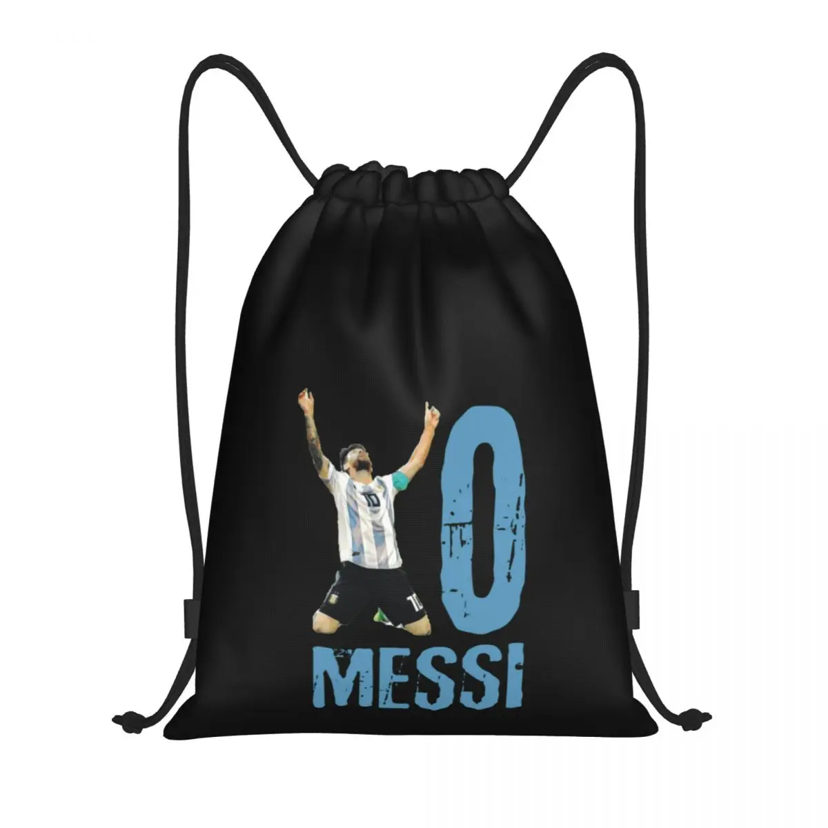 Argentina Lioneler And Messi (24) Backpack Geek Drawstring Backpack Drawstring Bags Gym Bag premium Cozy