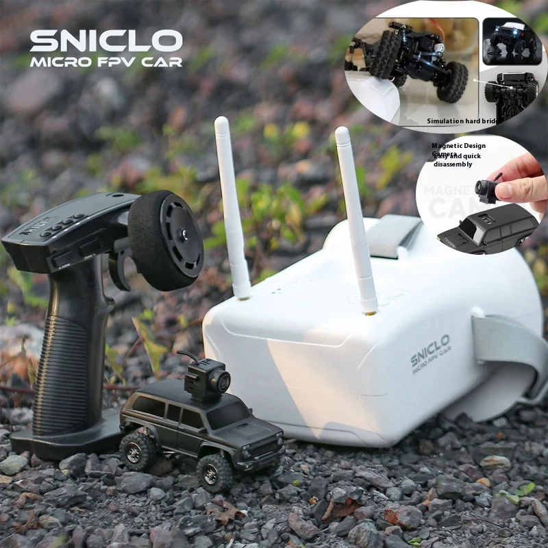 

Sniclo Mini 1:43 Enano Off-Road 8031 FPV Автомобильный пульт дистанционного управления Настольный гоночный автомобиль 4wd Внедорожник с очками/контроллером